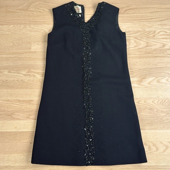 Stunning Vintage St. Andrews Black Dress - Picture 1 of 3